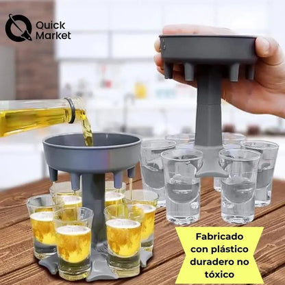 ShotMaster™ - Dispensador 6 Shots Simultaneo