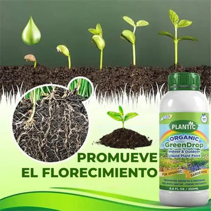 ¡No solo nutre tus plantas, también mejora tu suelo!