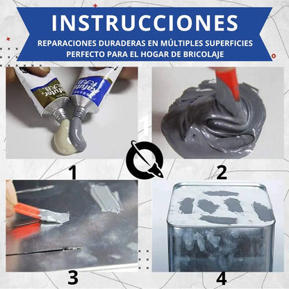 MetalFix™ - Pegamento Reparador Mágico - Pack AyB